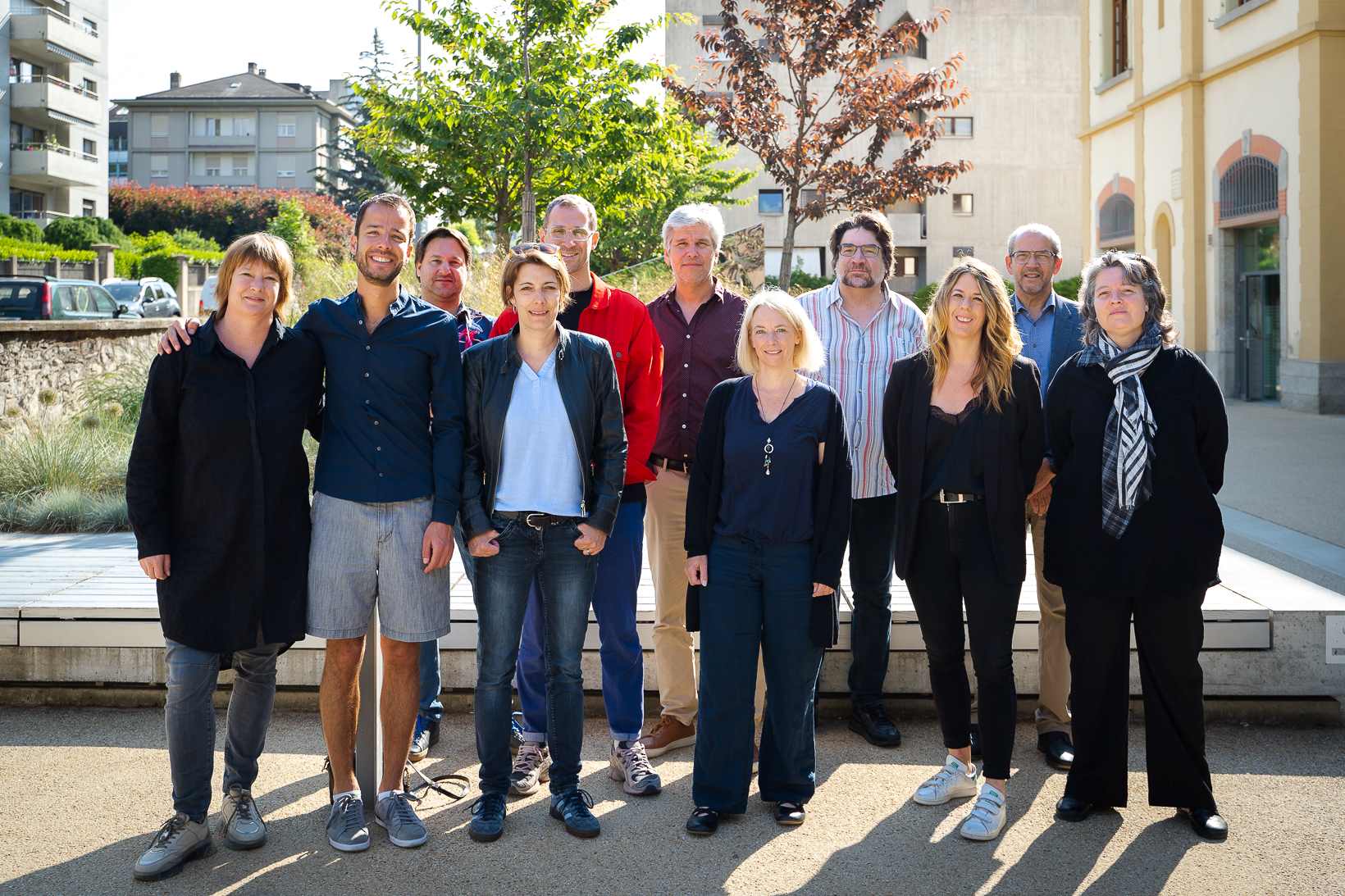 © Anaël Antille - Les directions des quinze théâtres invités à cette conférence de presse inédite